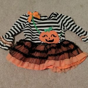 12M Pumpkin Dress